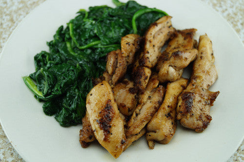 Quick and Easy Pork & Spinach