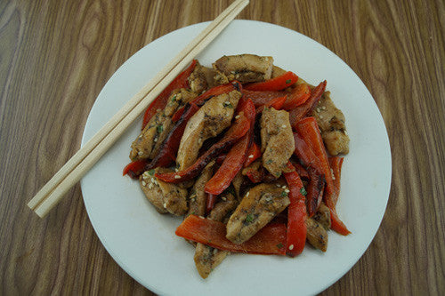 Asian-Style Chicken & Peppers Stir-Fry Skillit Cooking