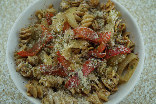 Classic Italian Pasta with Onions, Peppers & Ground Turkey Skillit Cooking