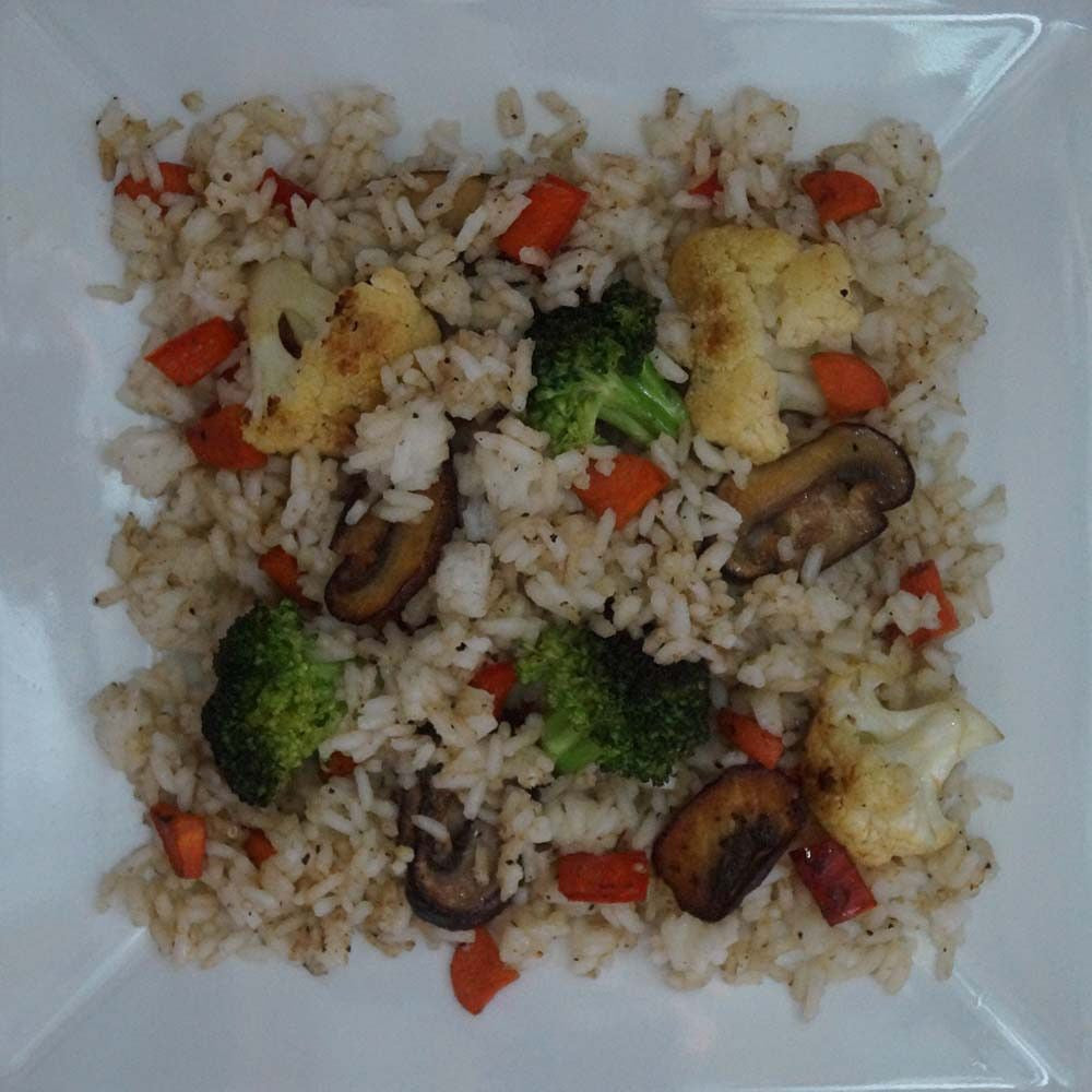 skillit-cooking-simple-easy-recipe-rice-broccoli-cauliflower-mushroom-carrot